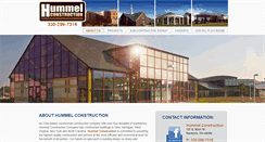 Desktop Screenshot of hummelconstruction.com